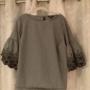 Custom modified Lauren top.
